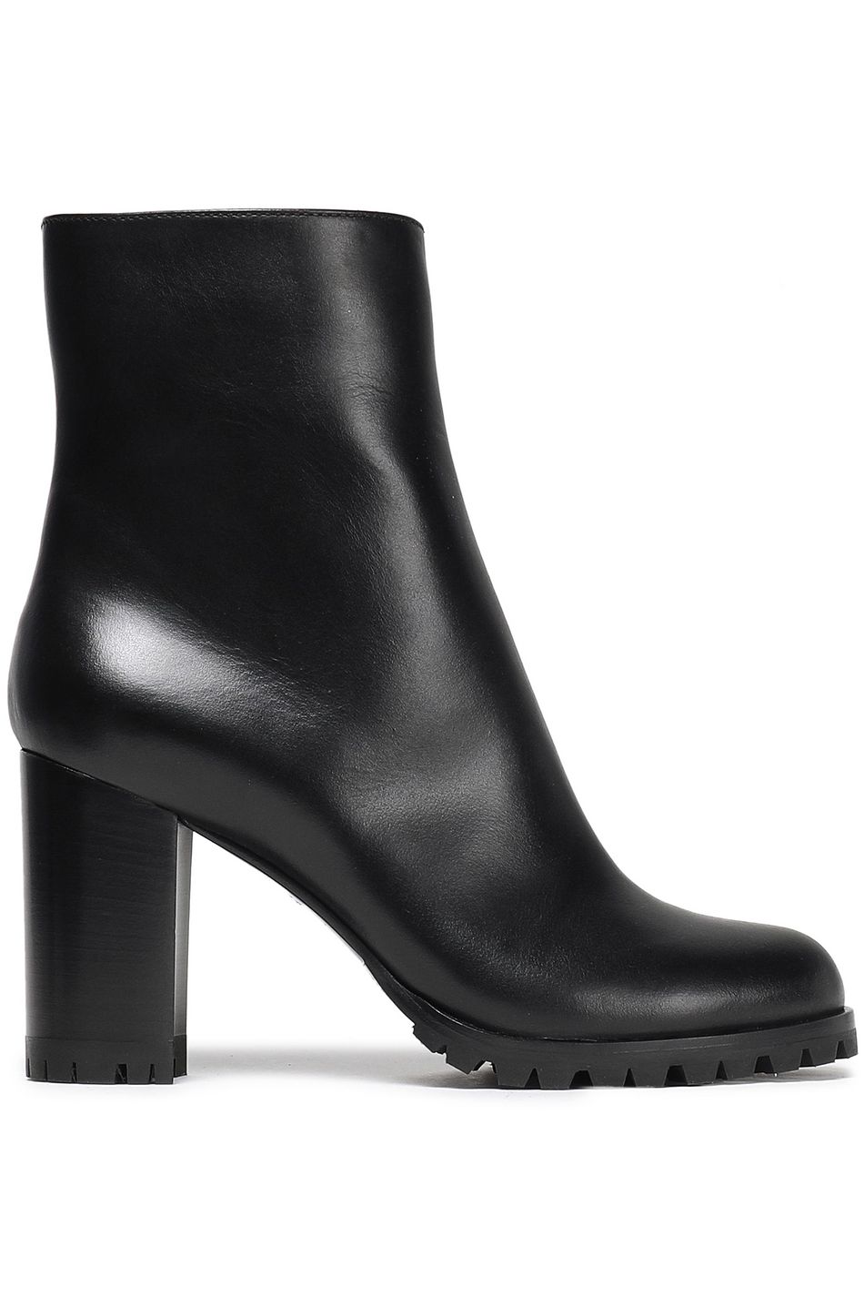 designer leather ankle boots