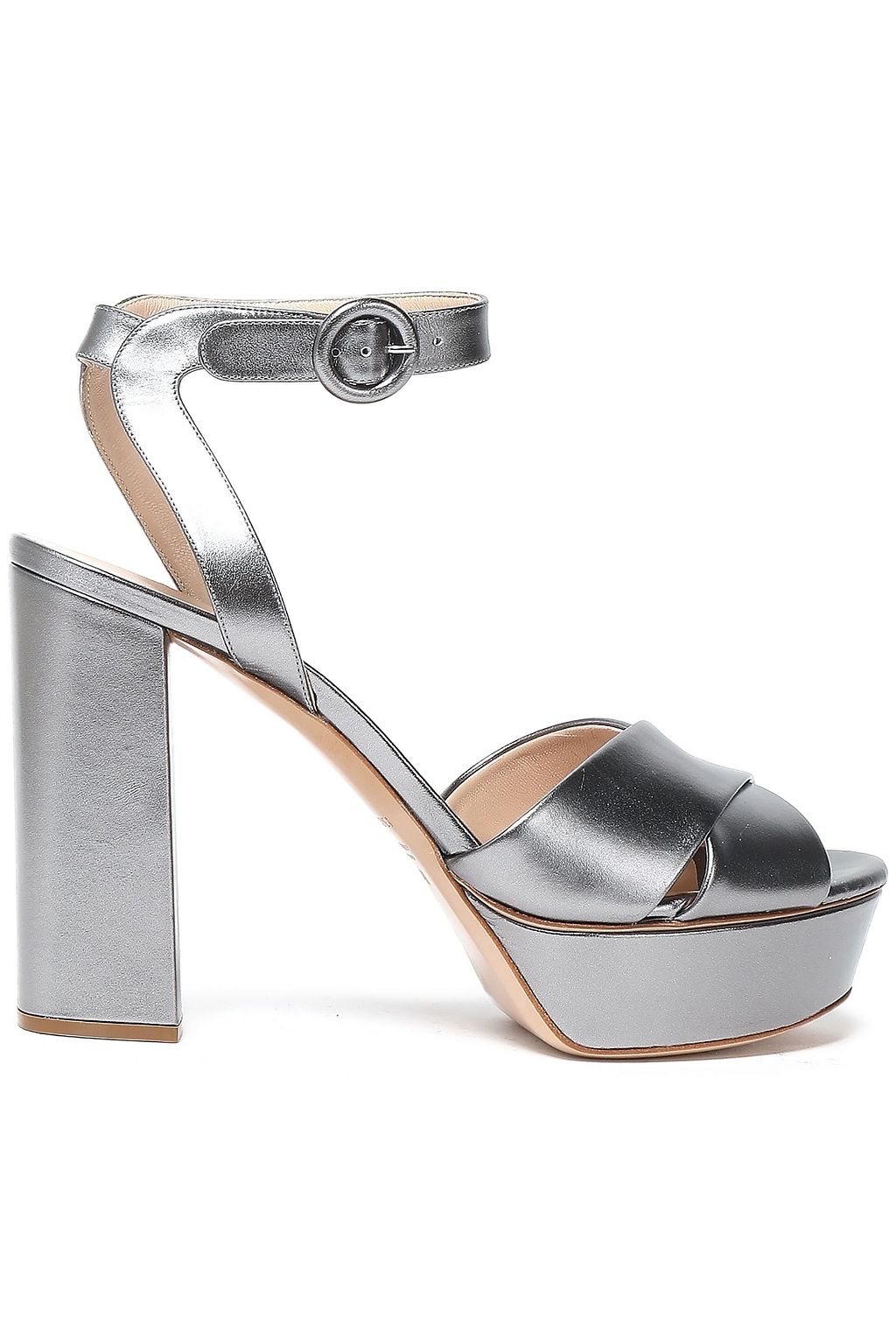 gunmetal platform heels