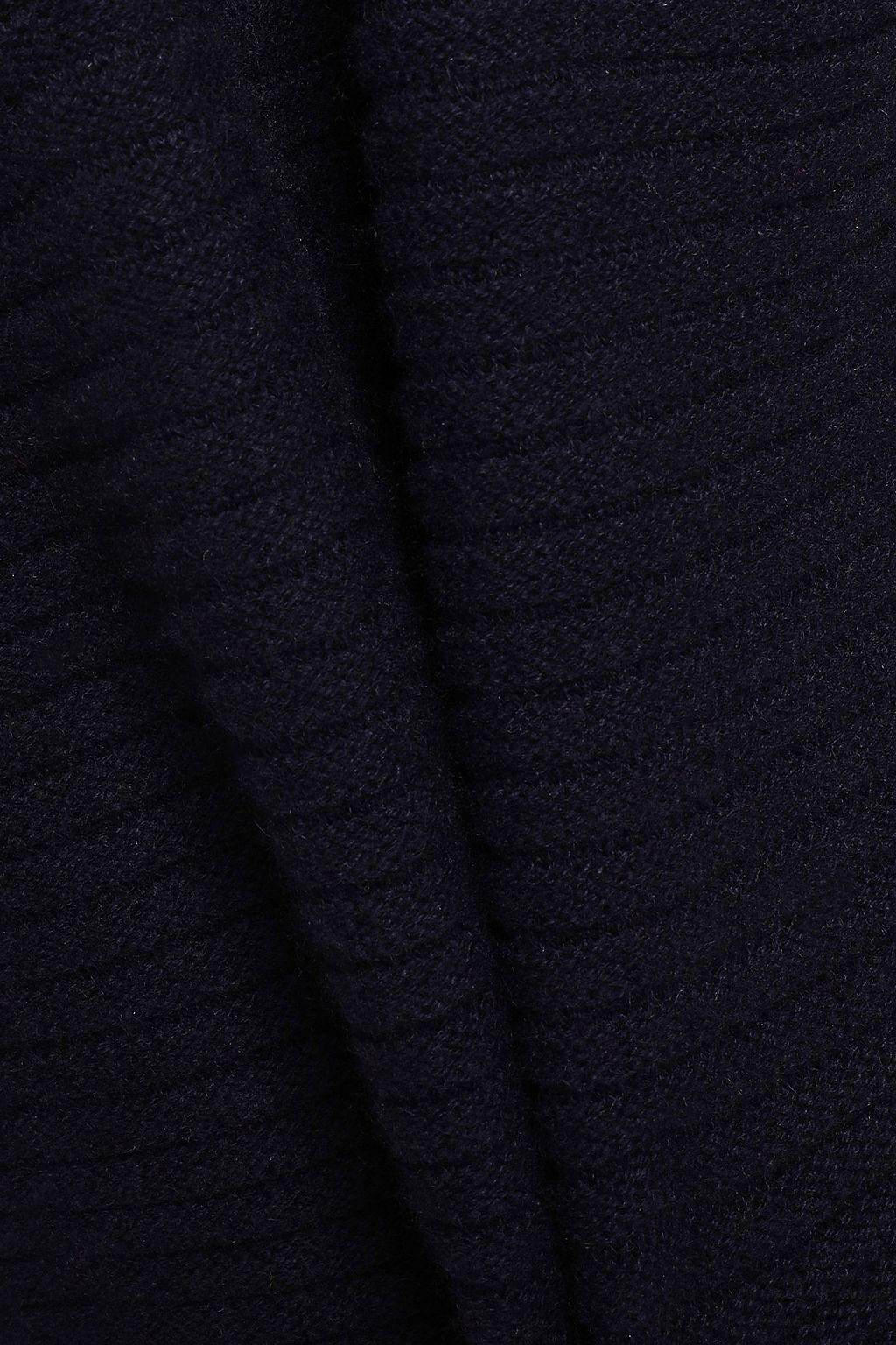 CHINTI & PARKER Ribbed wool and cashmere-blend mini dress