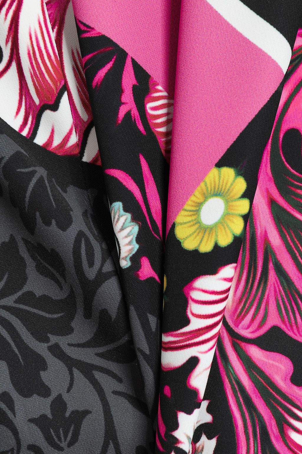 MARY KATRANTZOU Printed cady midi dress