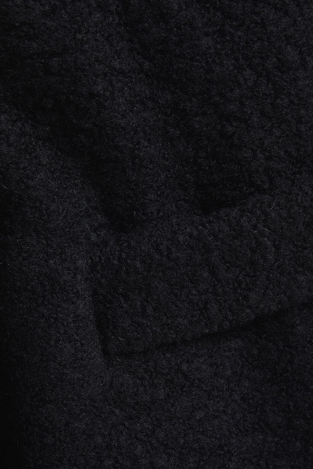 GANNI Fenn bouclé wool-blend coat