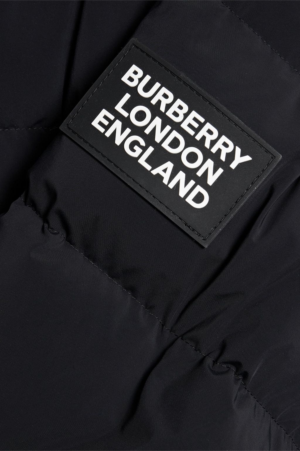 BURBERRY Quilted shell hooded coat