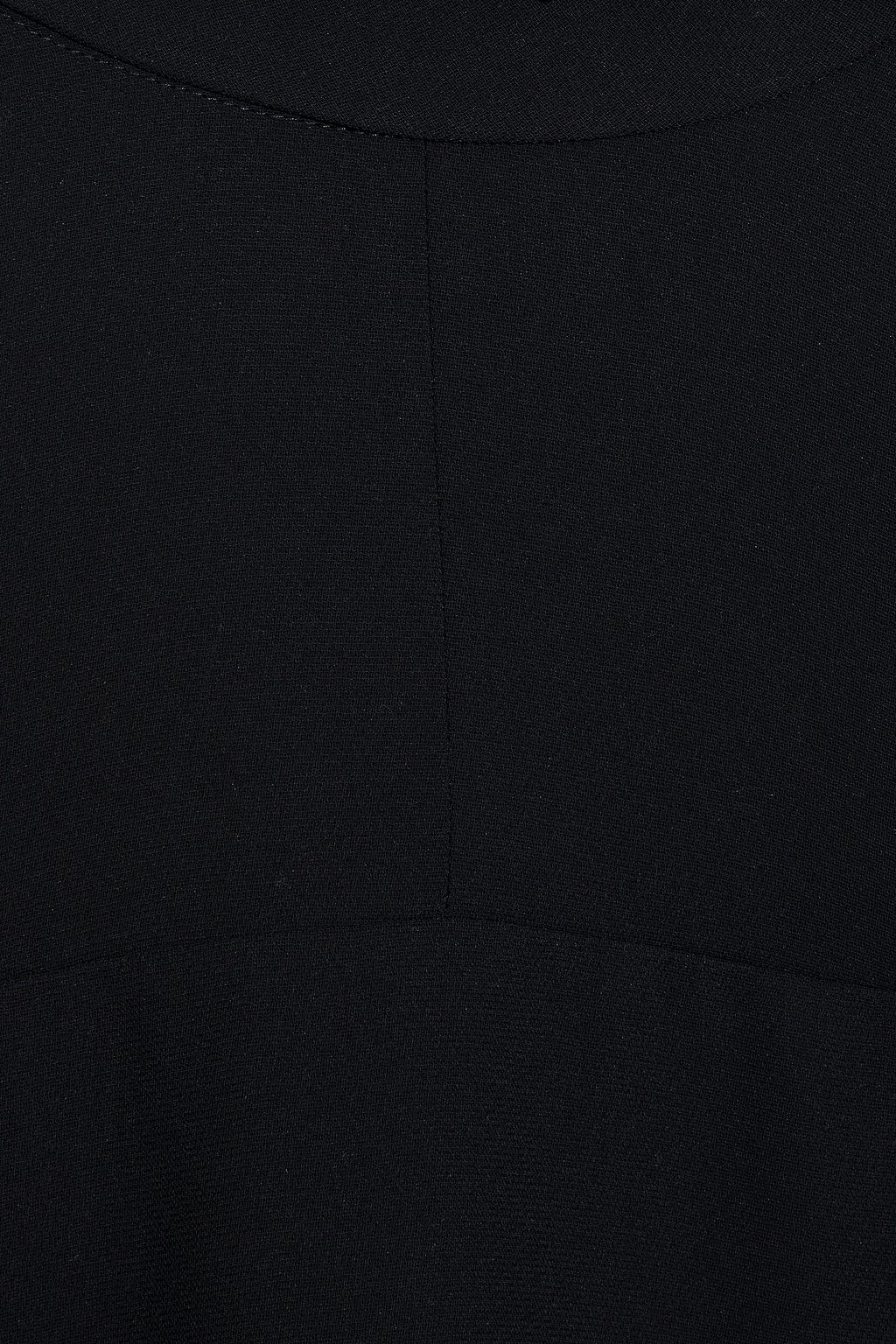 VICTORIA, VICTORIA BECKHAM Cape-effect crepe mini dress