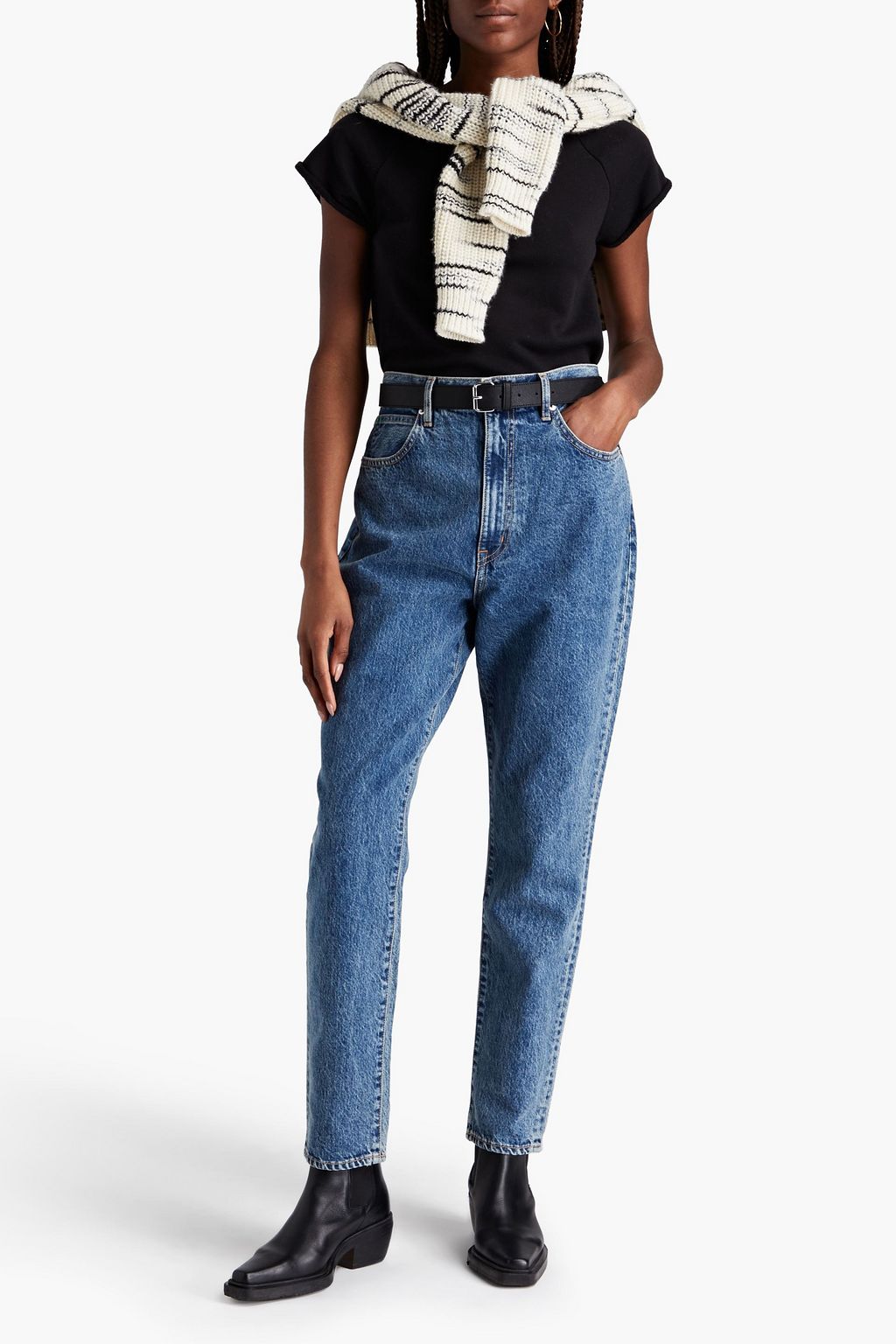 SLVRLAKE Beatnik high-rise slim-leg jeans