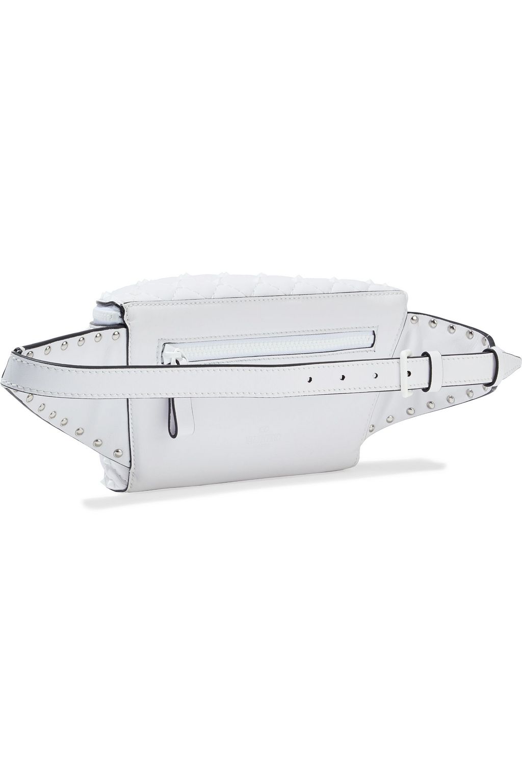 VALENTINO GARAVANI Free Rockstud Spike quilted leather belt bag