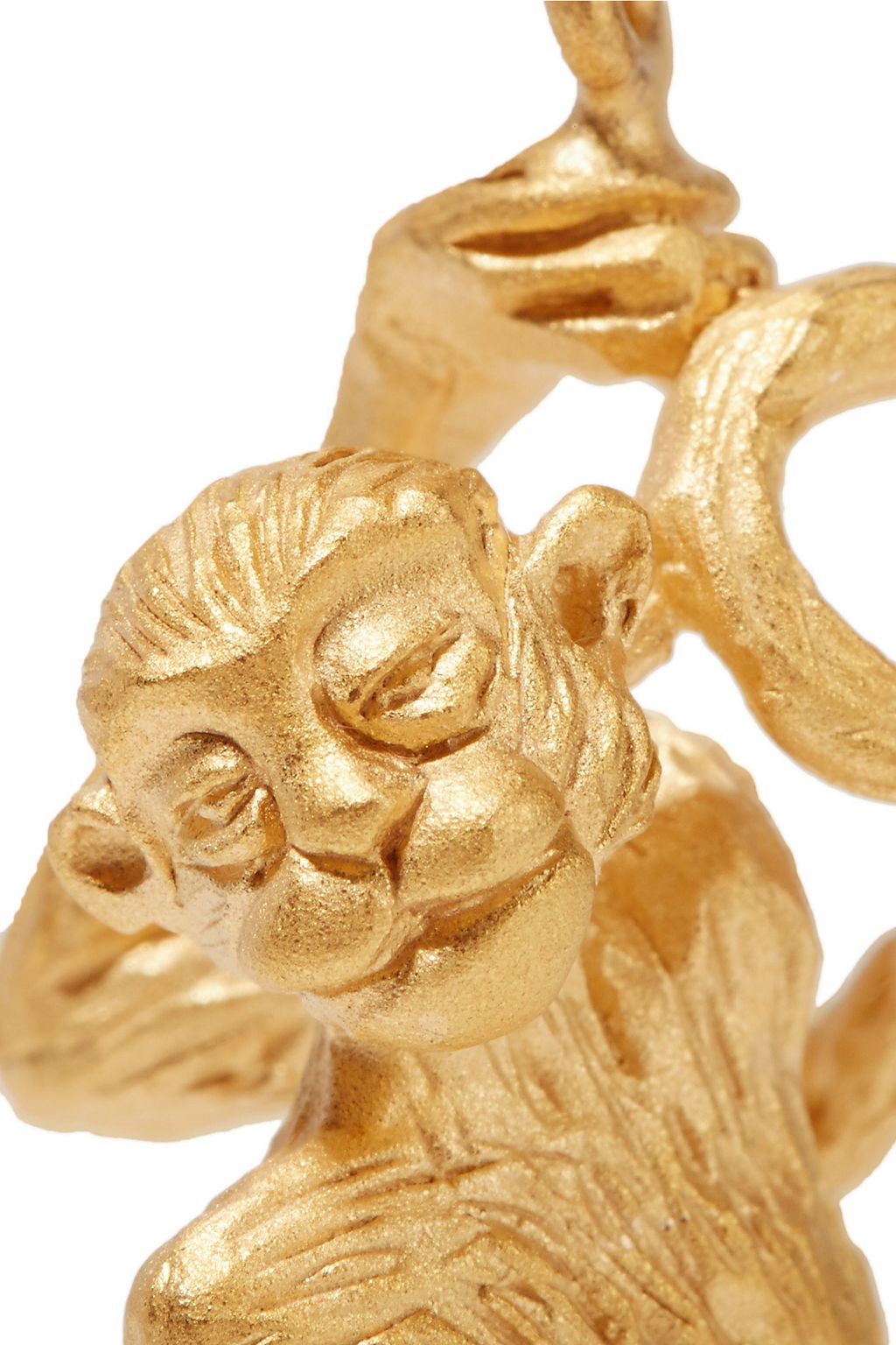 VALENTINO GARAVANI Gold-tone clip earrings