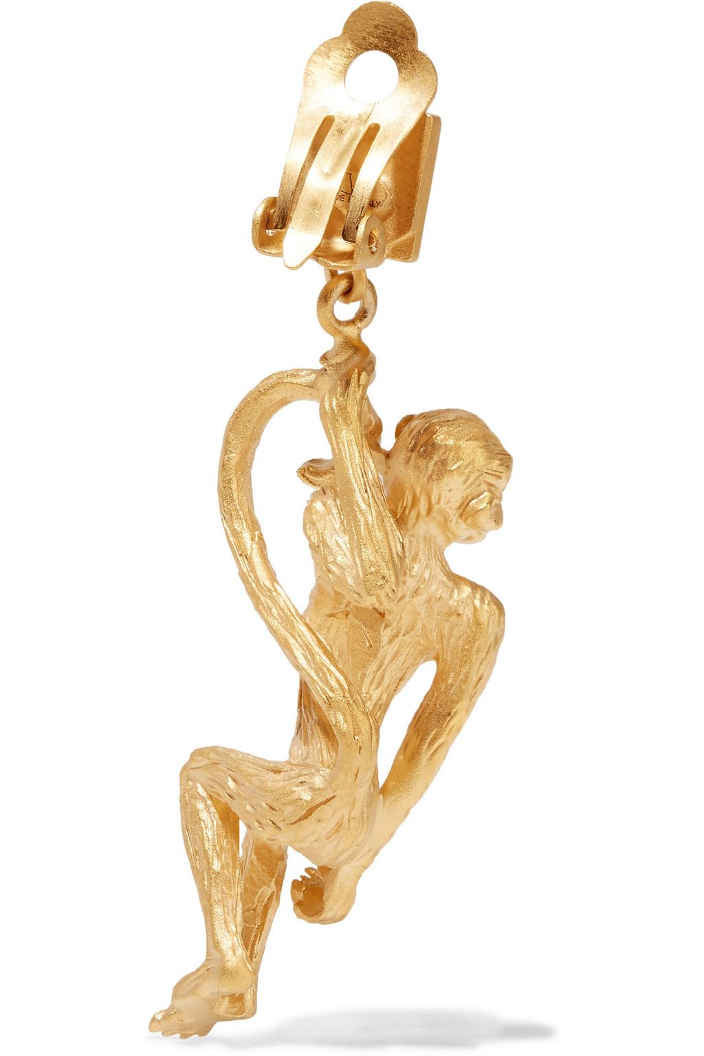 VALENTINO GARAVANI Gold-tone clip earrings