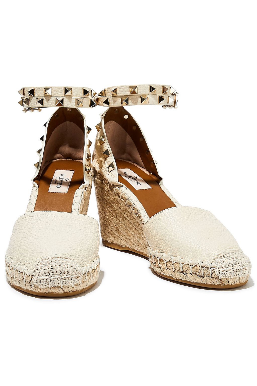 valentino wedges rockstud sale