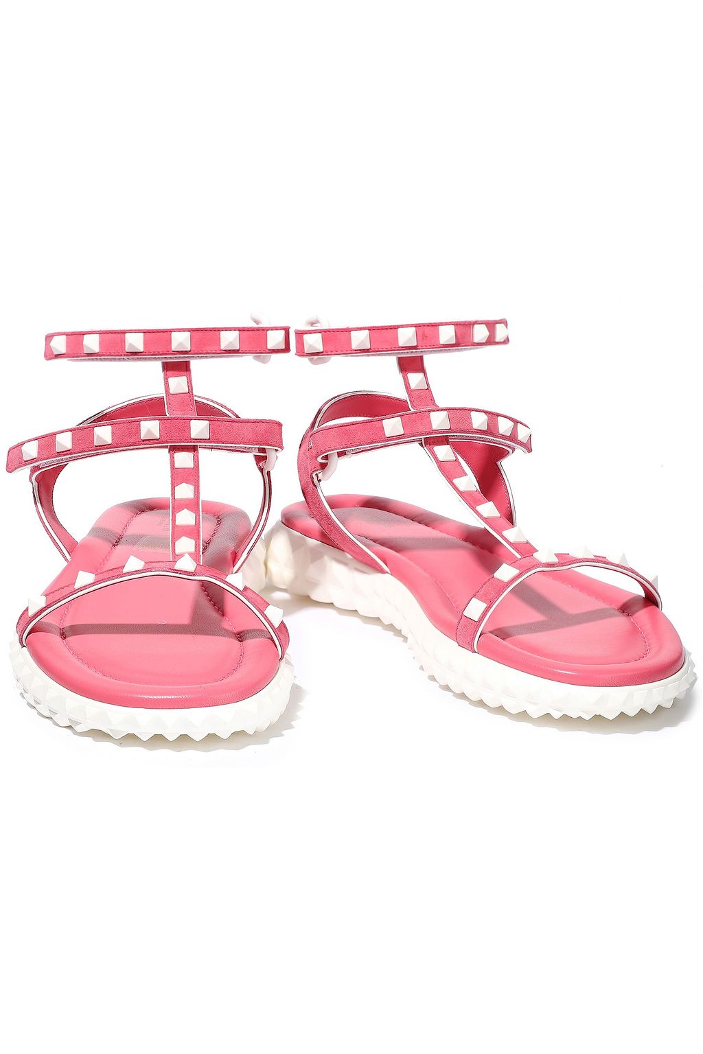 VALENTINO GARAVANI Free Rockstud suede sandals