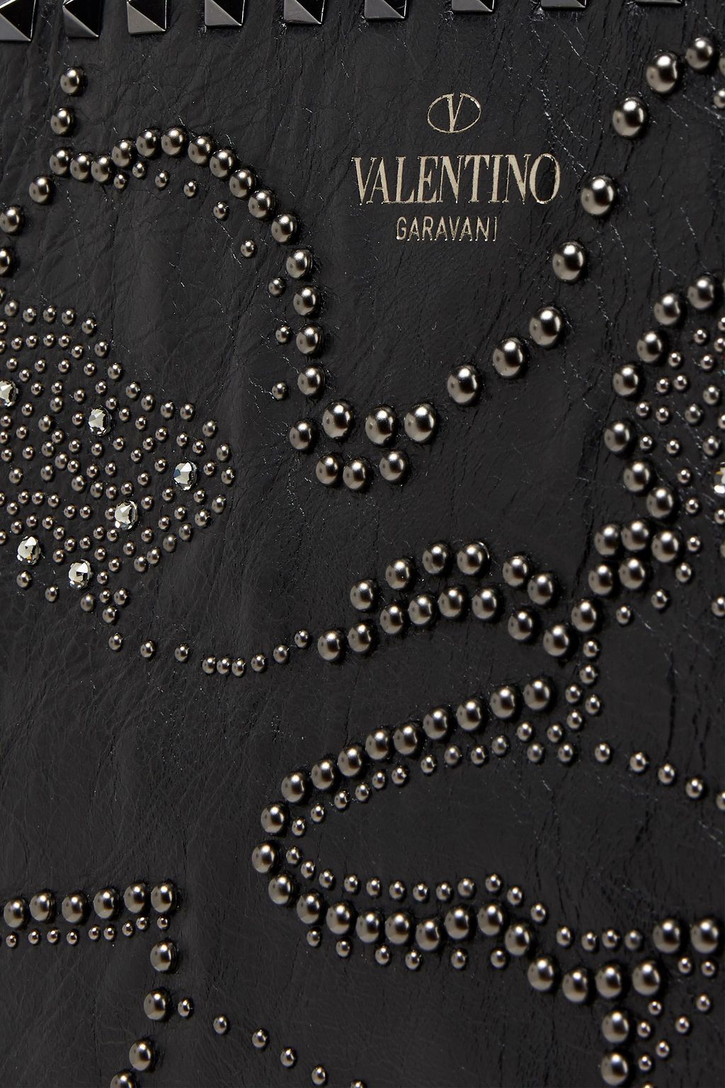 VALENTINO GARAVANI Rockstud embellished leather tote