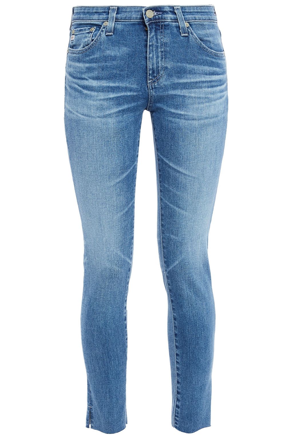 ag mid rise skinny jeans