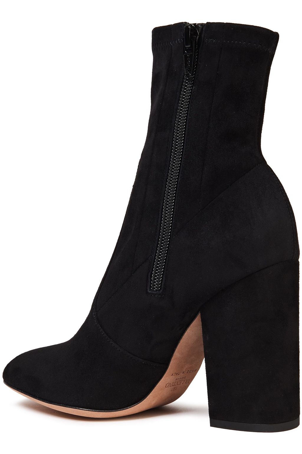 VALENTINO GARAVANI Stretch-suede sock boots