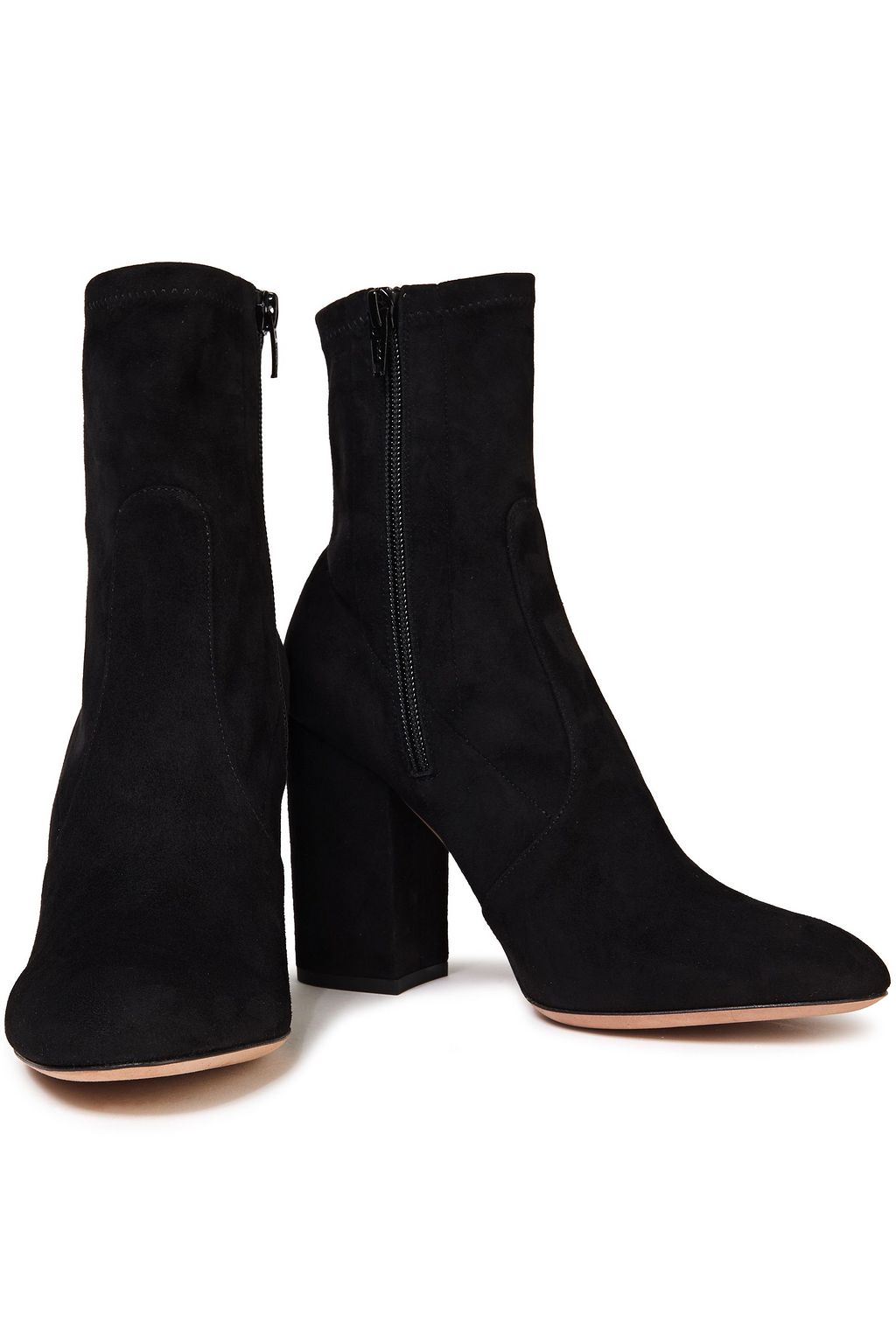 VALENTINO GARAVANI Stretch-suede sock boots