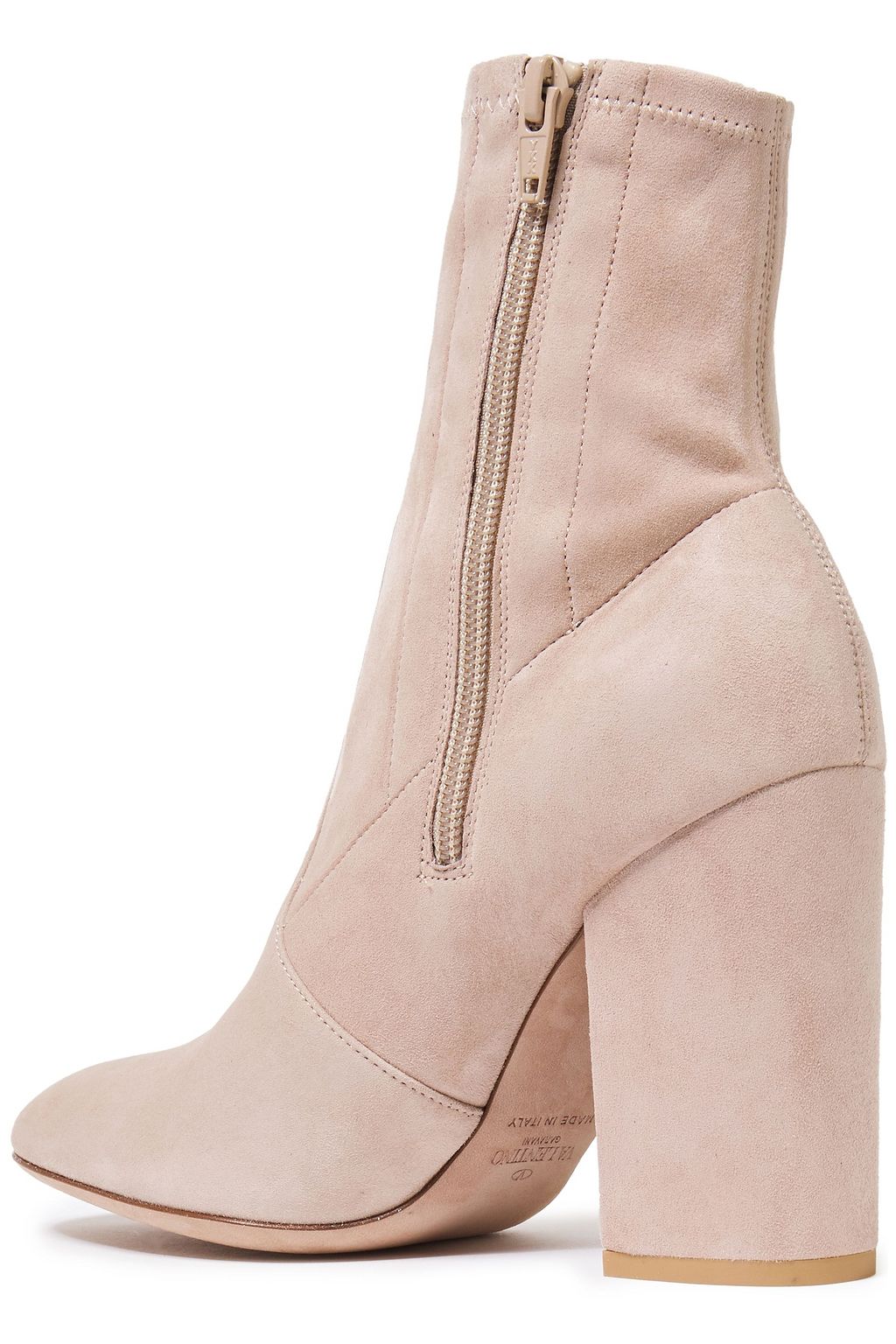 VALENTINO GARAVANI Stretch-suede sock boots