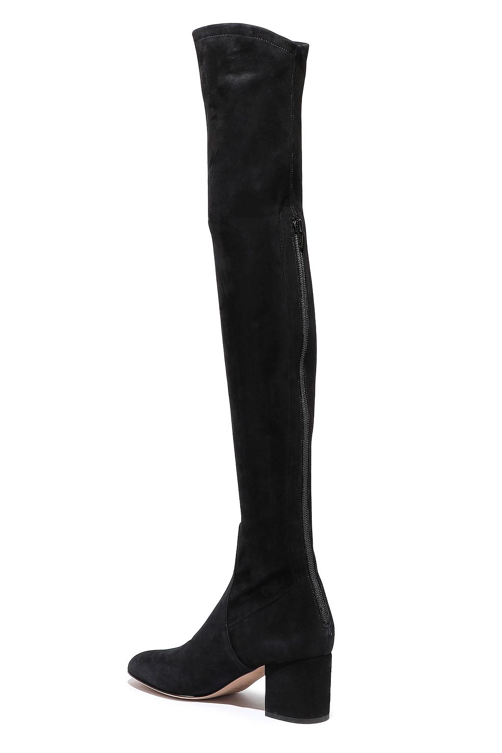 VALENTINO GARAVANI Stretch-suede over-the-knee boots