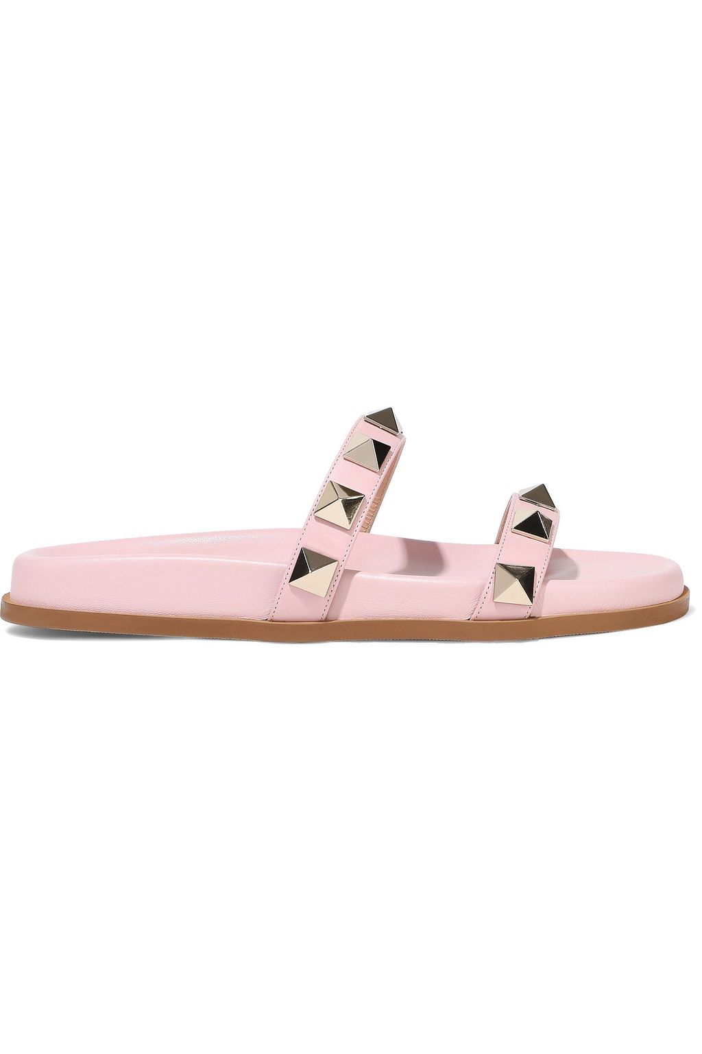 pink valentino slides