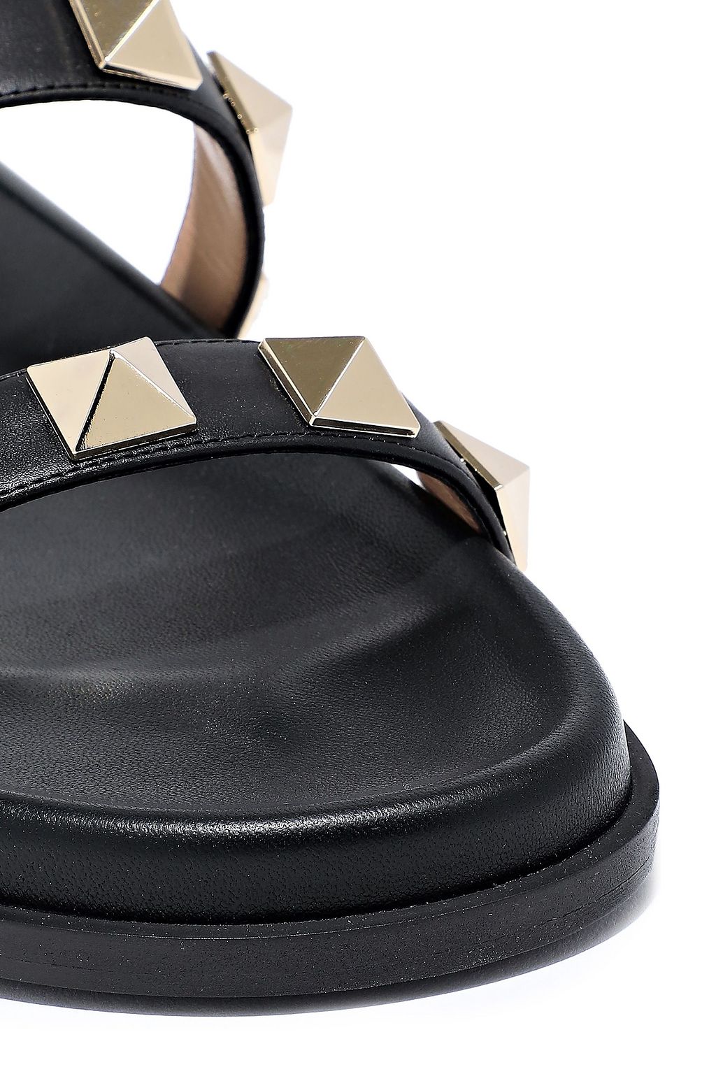VALENTINO GARAVANI Rockstud leather slides