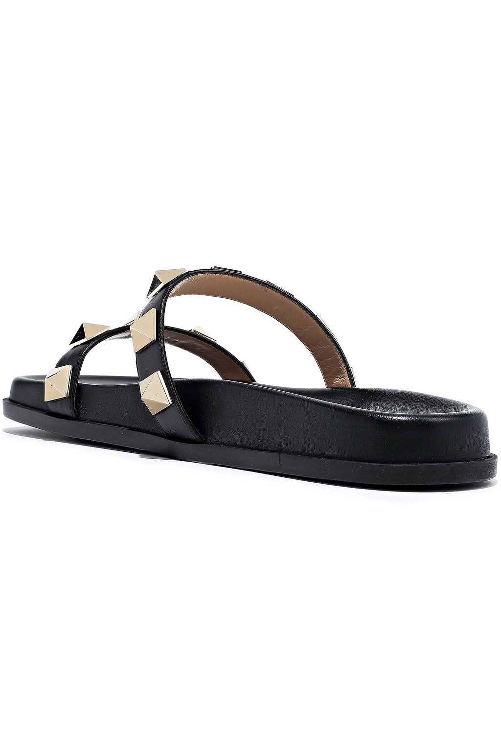 VALENTINO GARAVANI Rockstud leather slides
