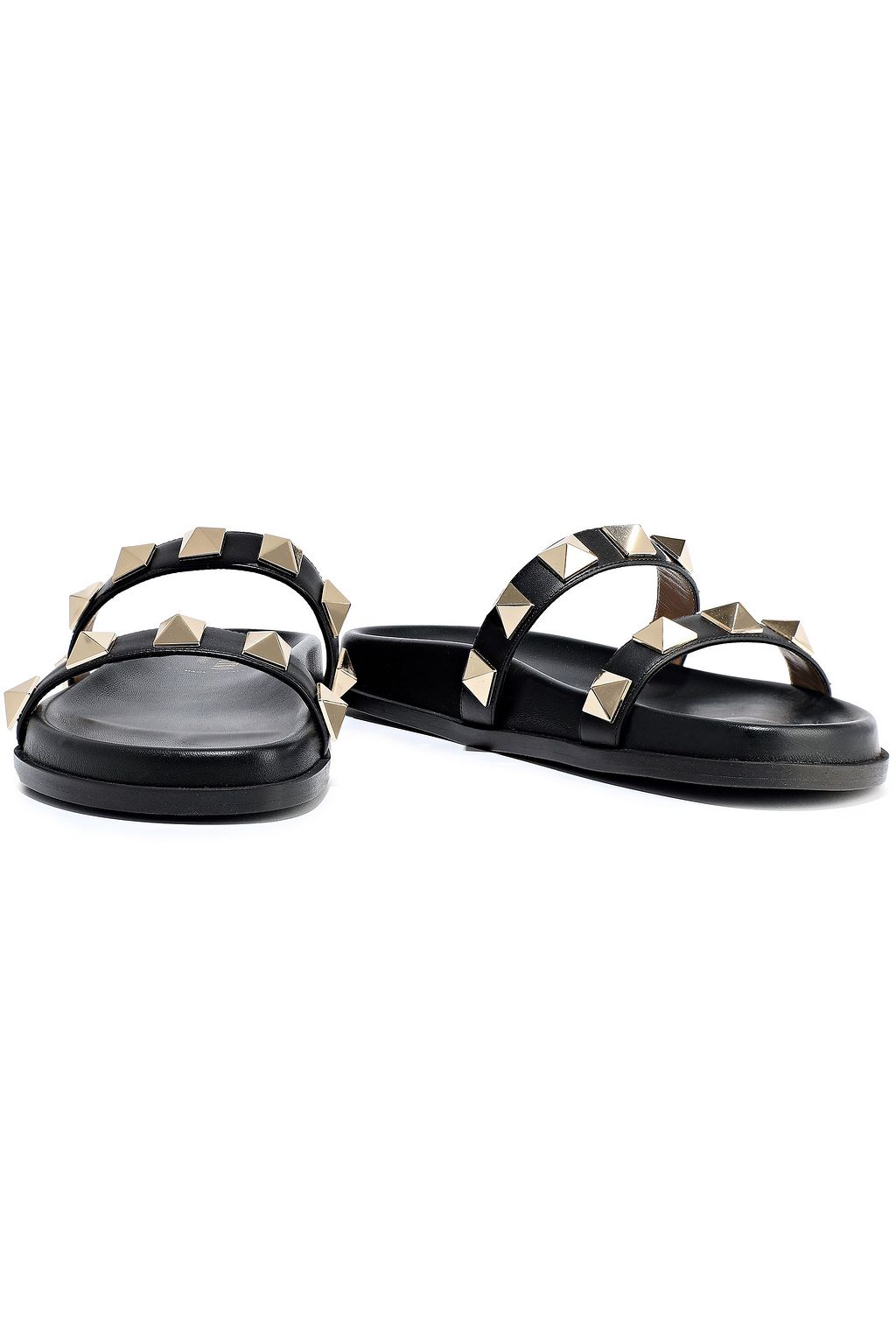 VALENTINO GARAVANI Rockstud leather slides
