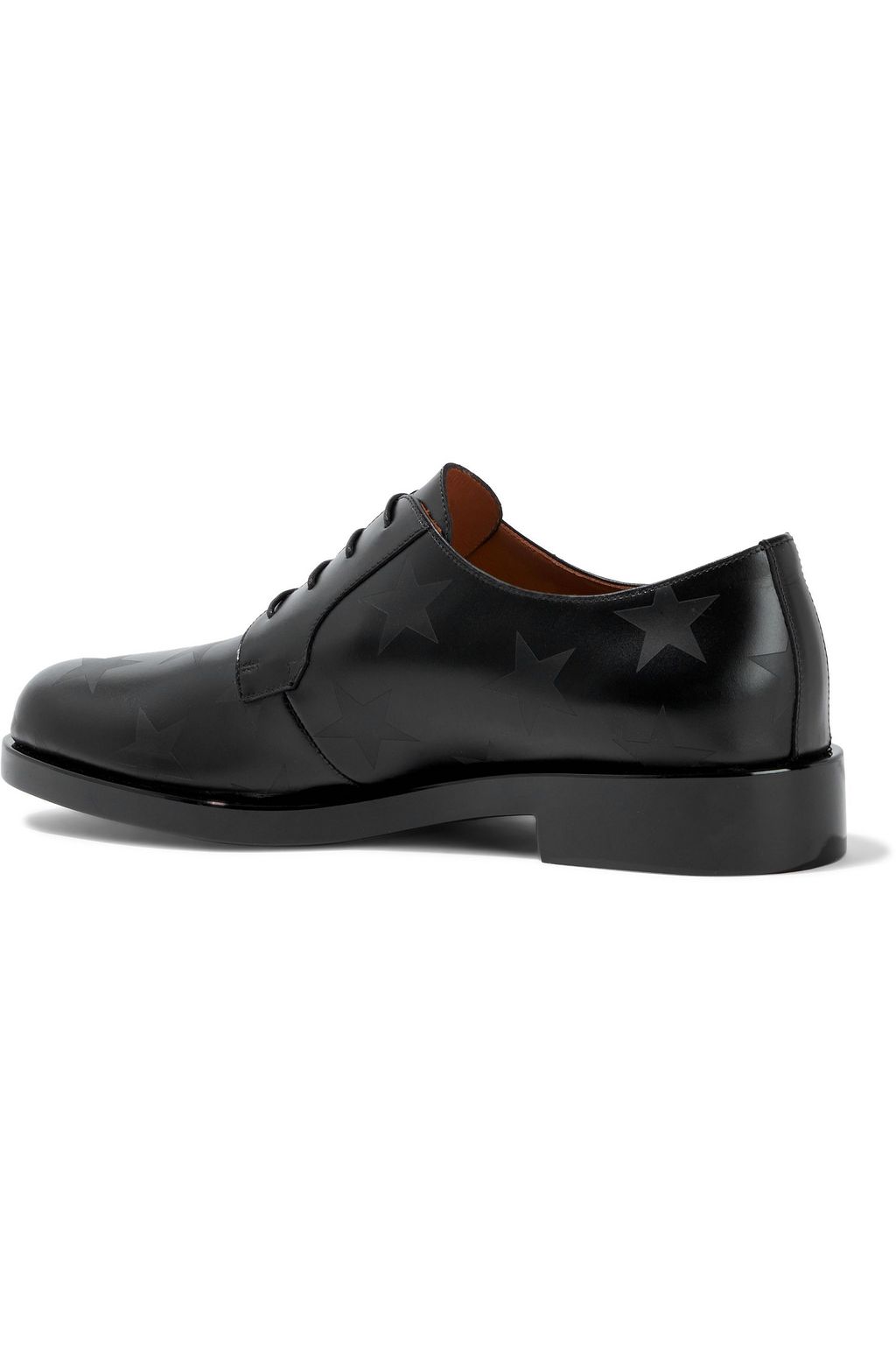VALENTINO GARAVANI Printed leather brogues