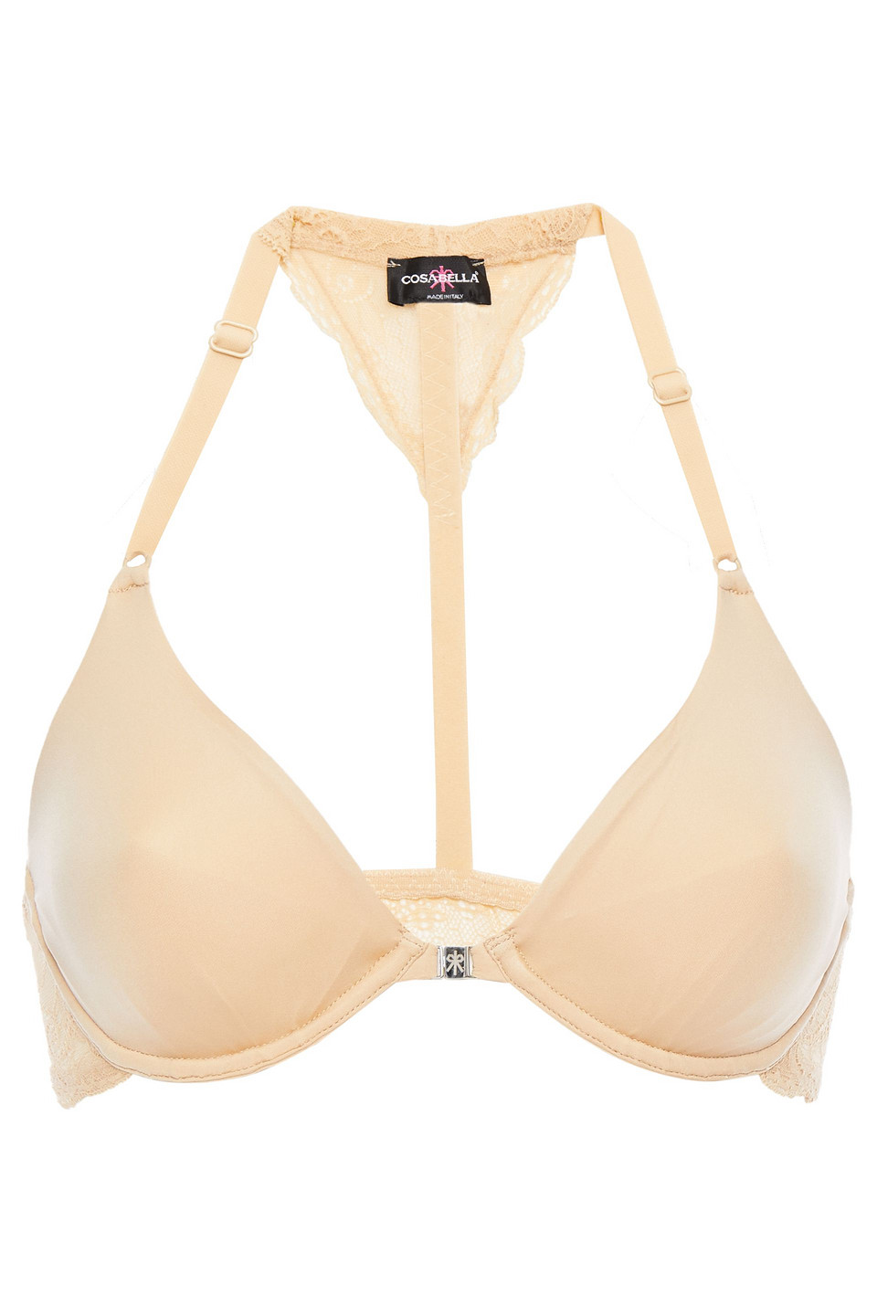 Cosabella Trenta stretch-lace and jersey underwired bra