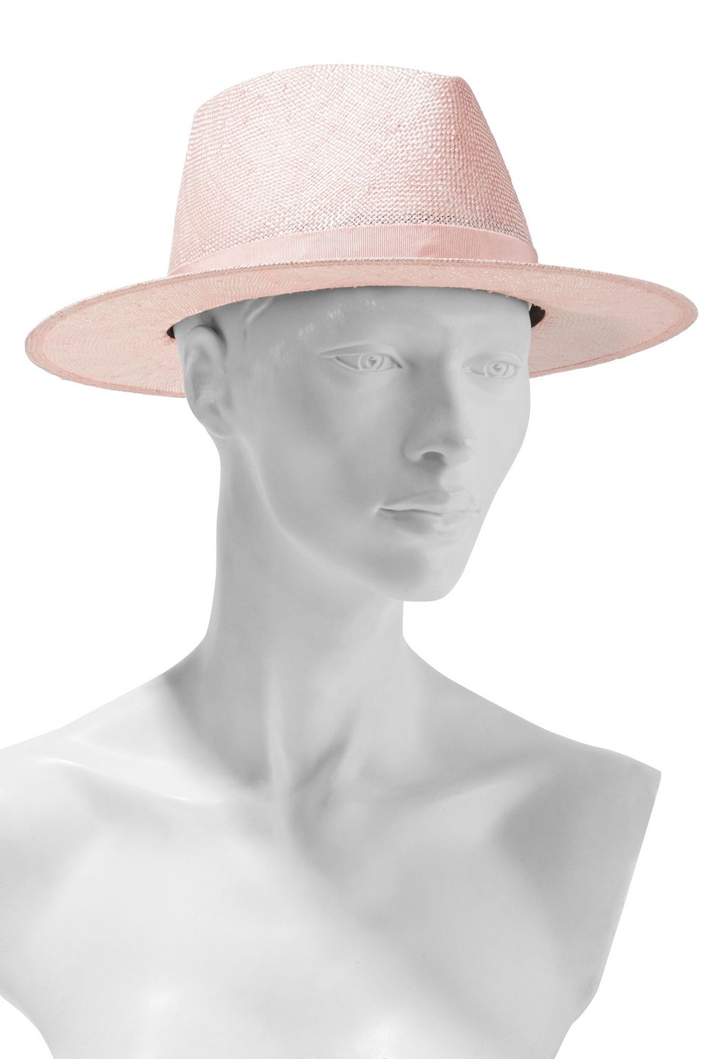 EUGENIA KIM Blaine faux pearl-embellished woven sisal Panama hat