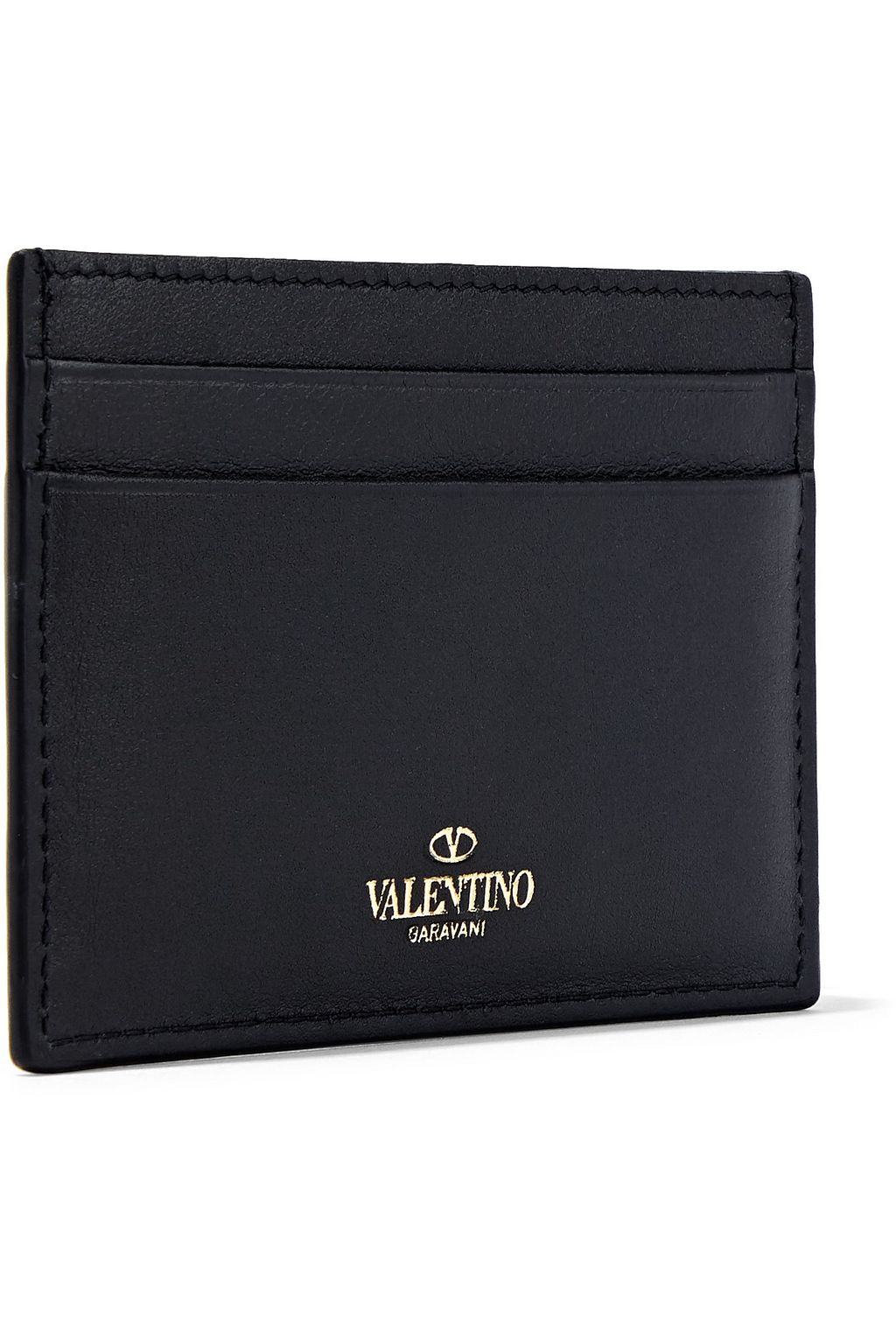 VALENTINO GARAVANI Rockstud leather cardholder