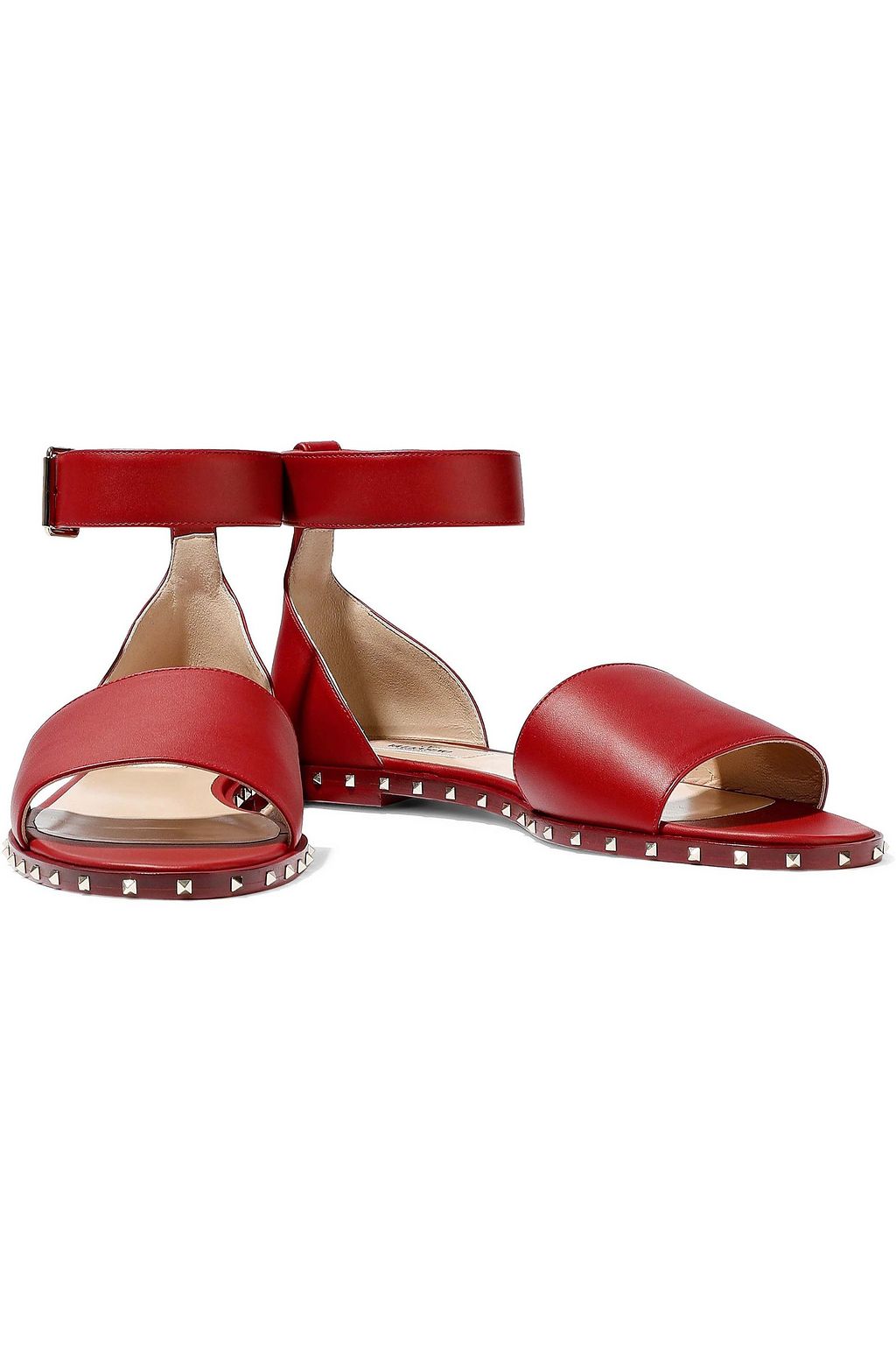 VALENTINO GARAVANI Rockstud Spike leather sandals