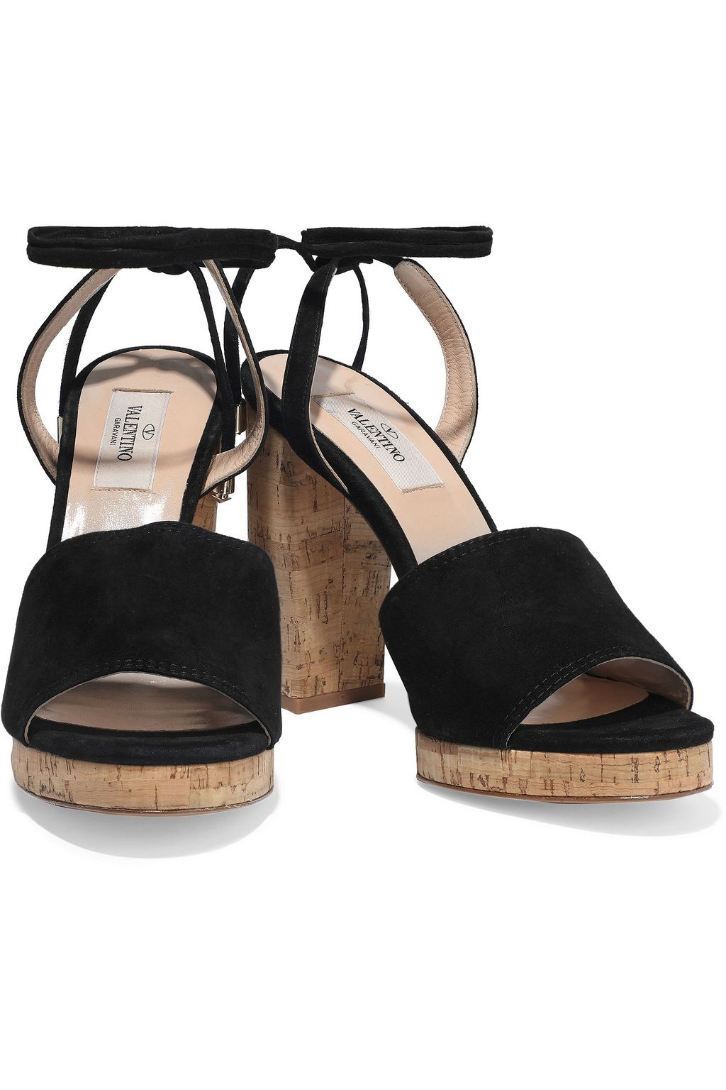VALENTINO GARAVANI Suede platform sandals