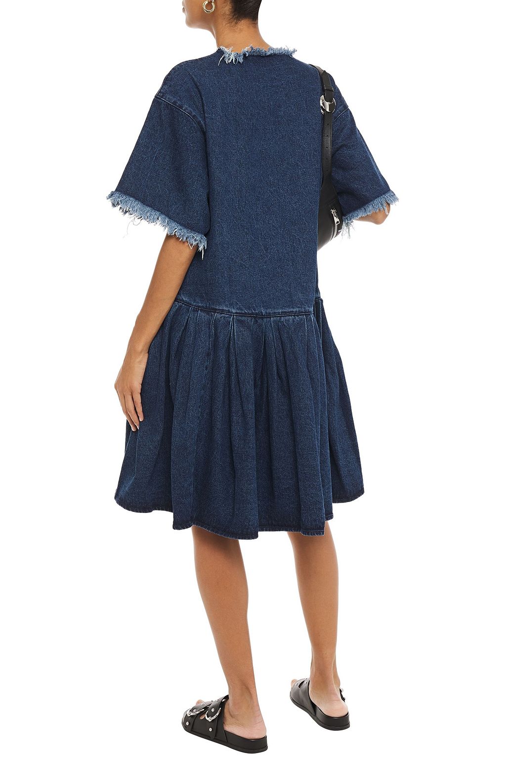 marques almeida denim dress