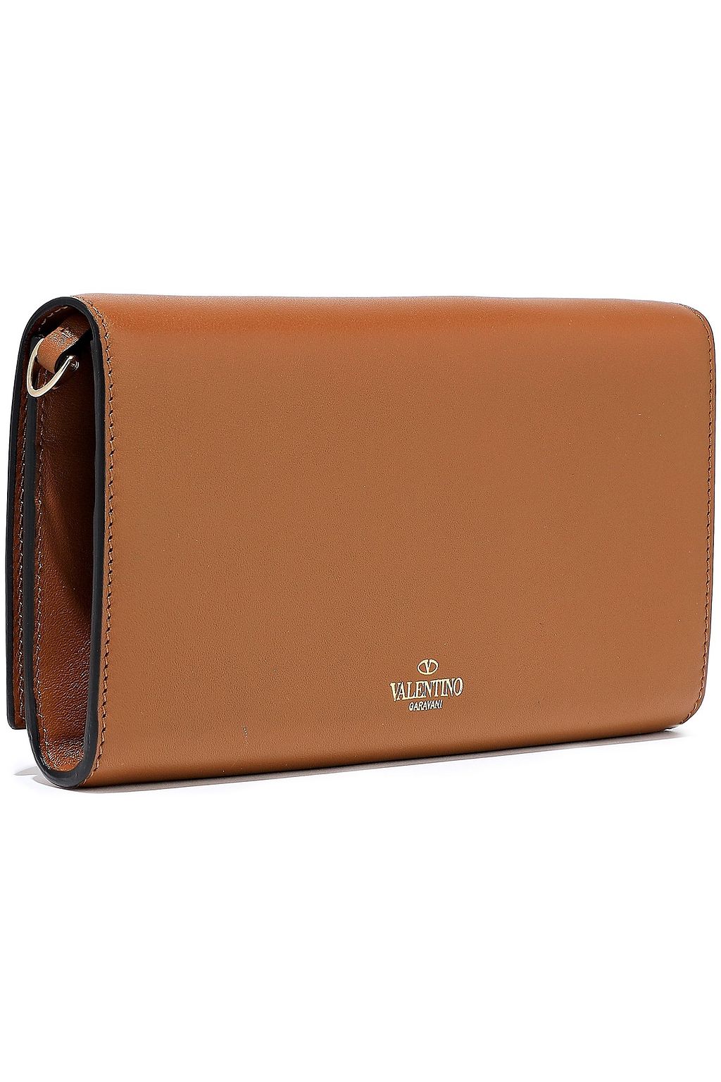 VALENTINO GARAVANI Embellished leather clutch