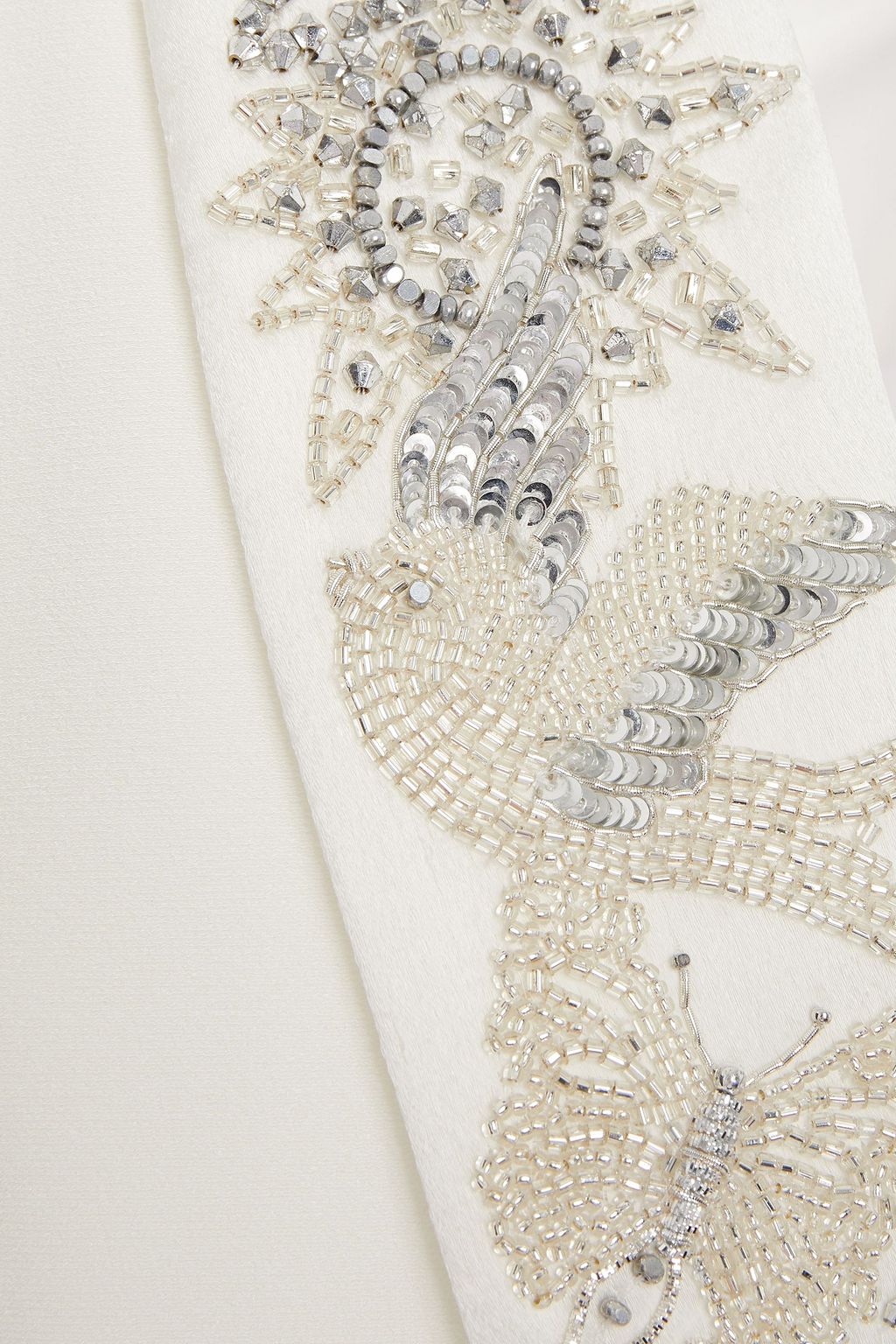 BALMAIN Embellished crepe blazer