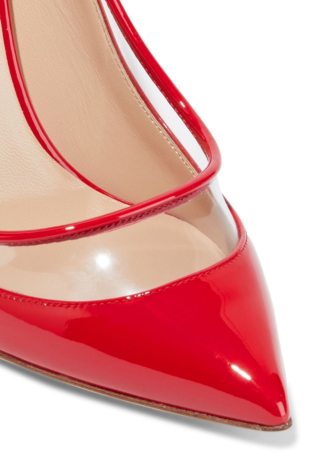 VALENTINO GARAVANI PVC and patent-leather pumps