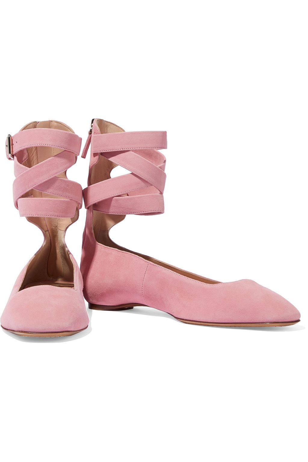 VALENTINO GARAVANI Tango suede ballet flats