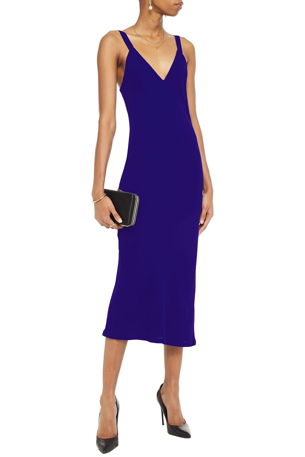 HAIDER ACKERMANN Crepe midi slip dress