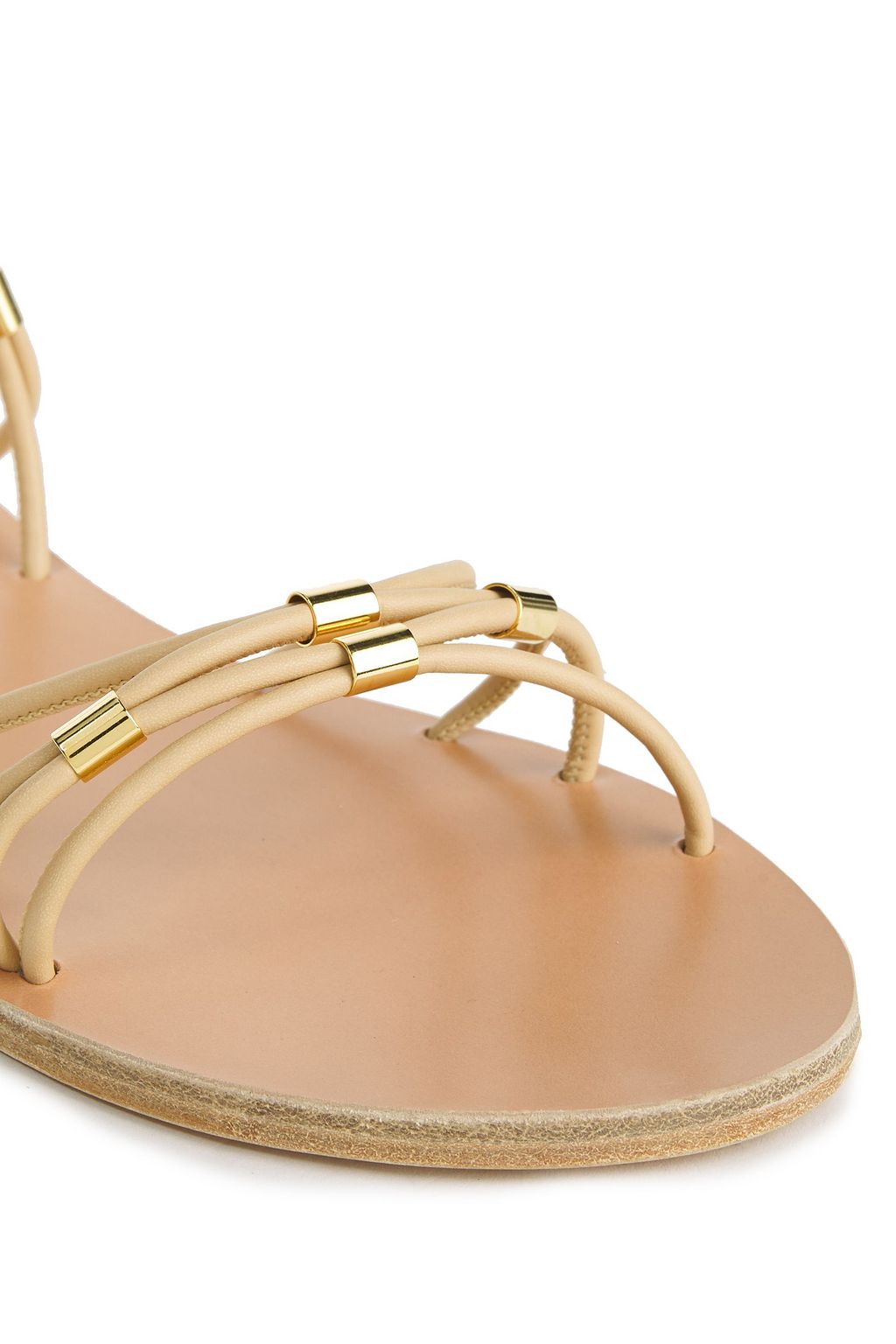 ANCIENT GREEK SANDALS Persida embellished leather sandals