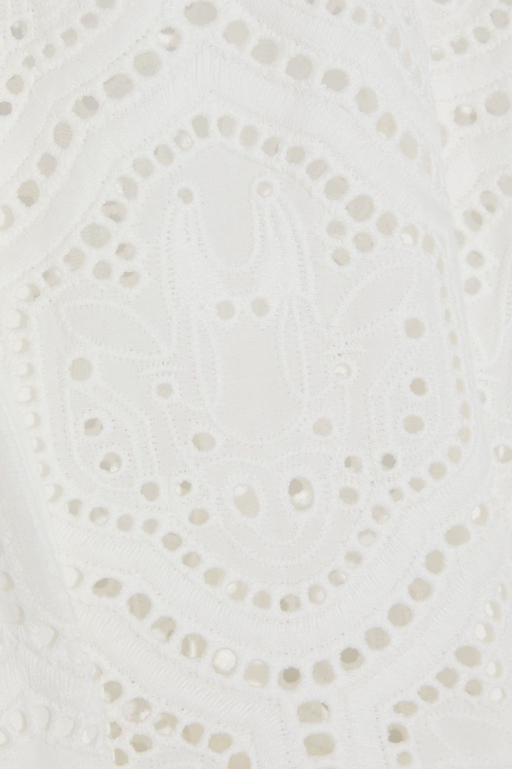 REBECCA VALLANCE Savannah belted broderie anglaise cotton midi dress