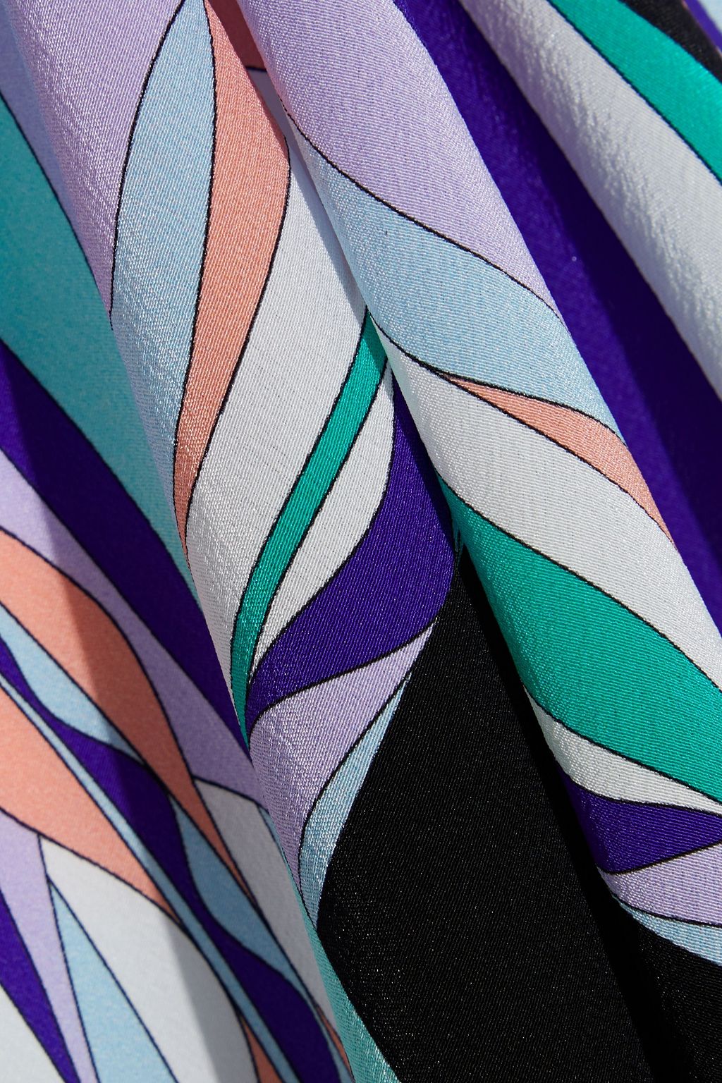 PUCCI Printed silk crepe de chine camisole