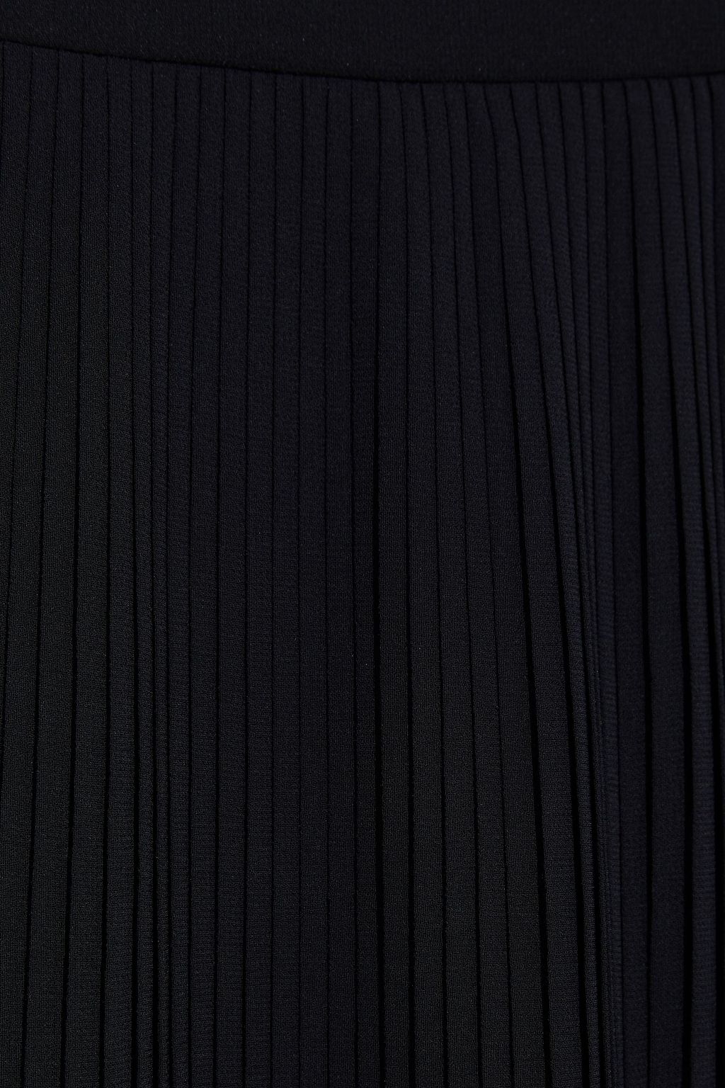 PUCCI Pleated crepe de chine wide-leg pants