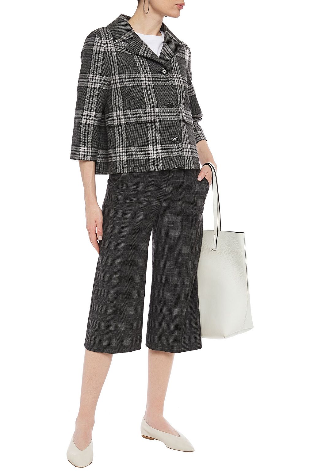 MARNI Checked wool jacket