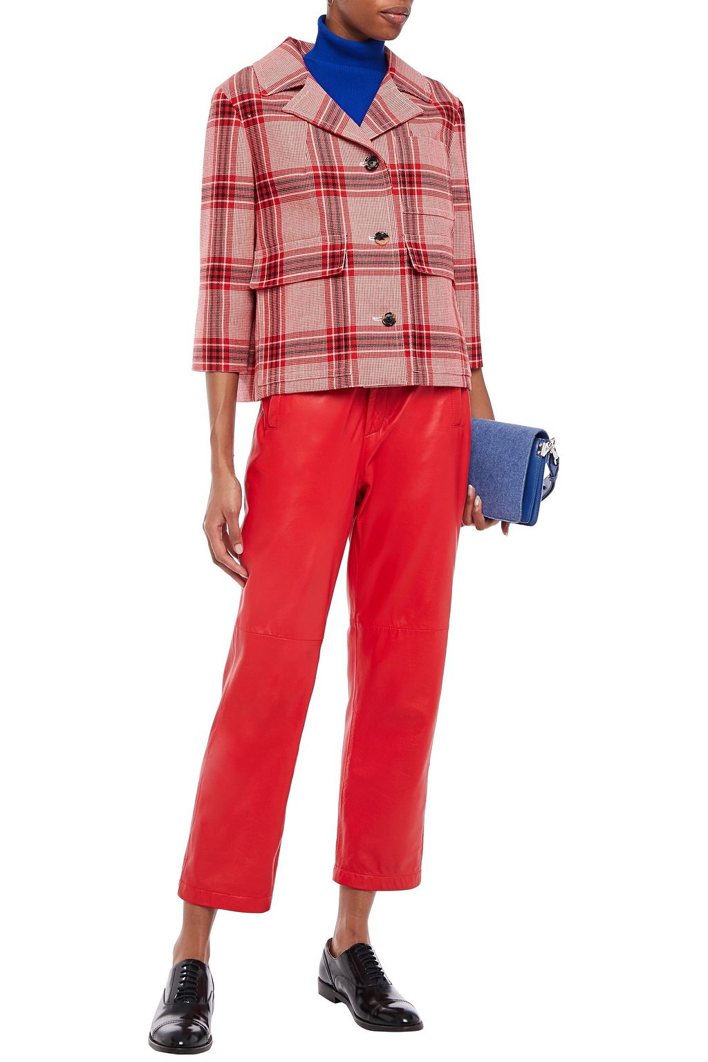 MARNI Checked wool jacket