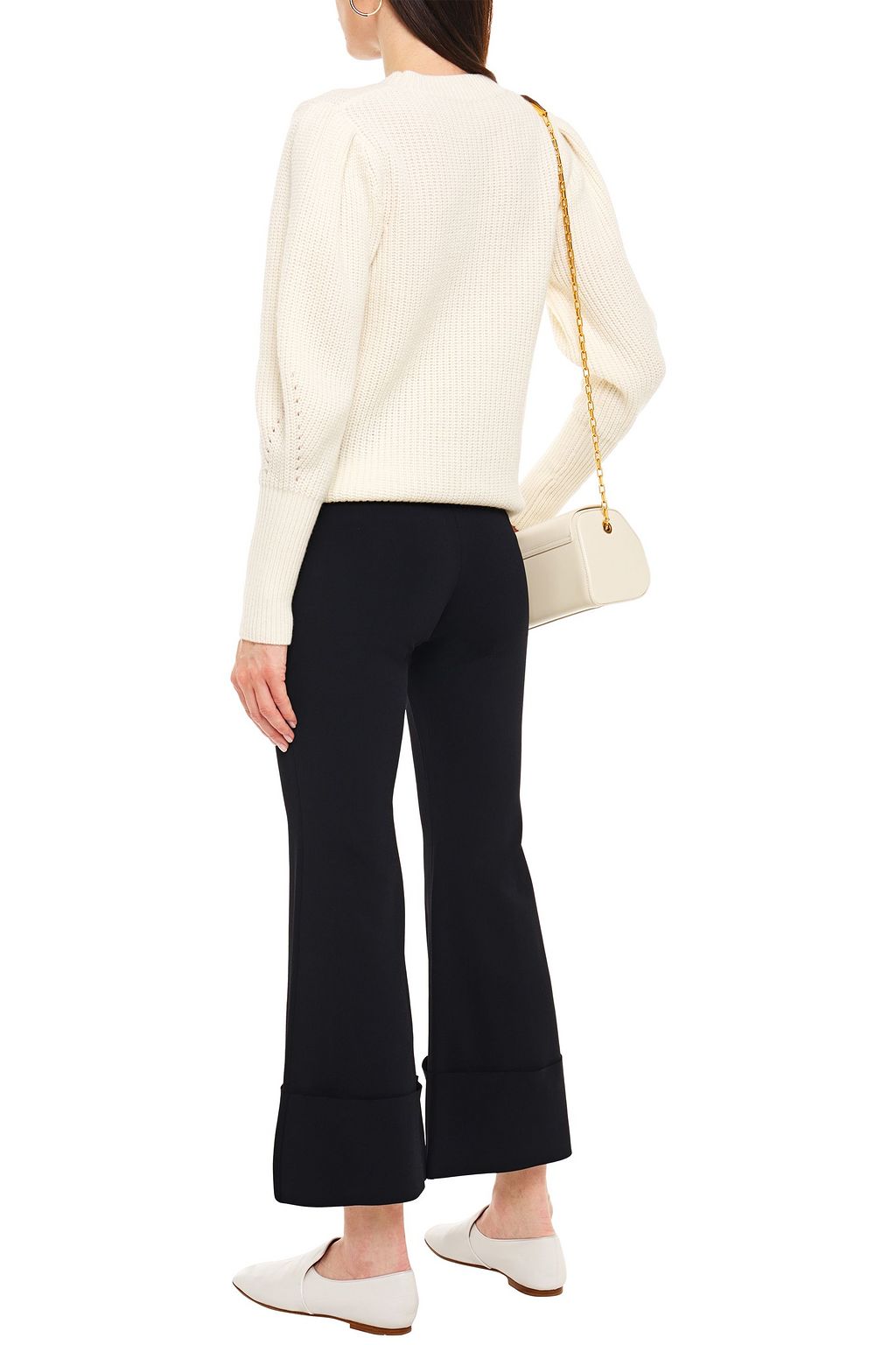 STELLA MCCARTNEY Stretch-knit kick-flare pants