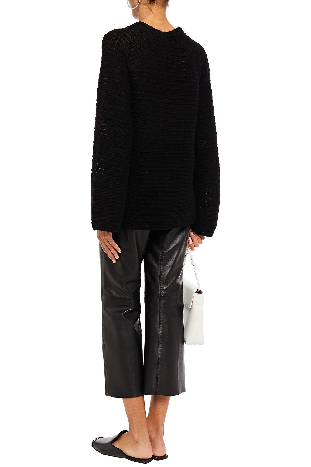 THEORY Ribbed cashmere sweater