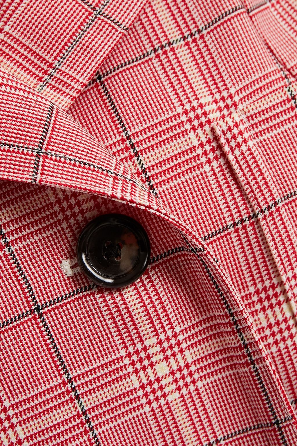 MARNI Prince of Wales checked woven jacket