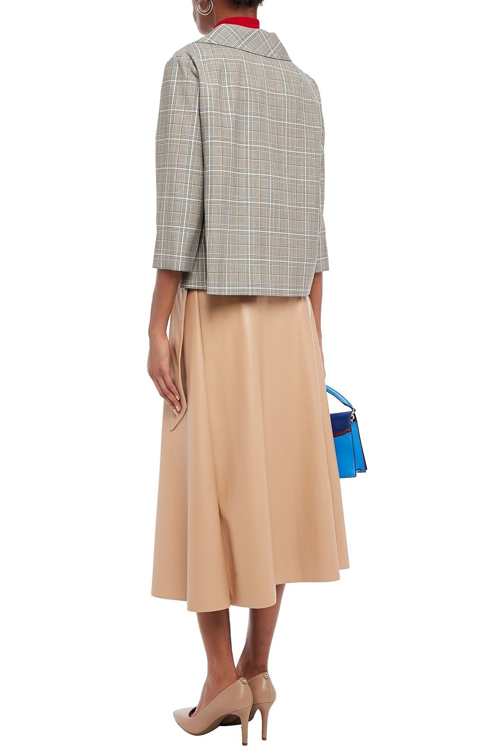 MARNI Prince of Wales checked woven jacket