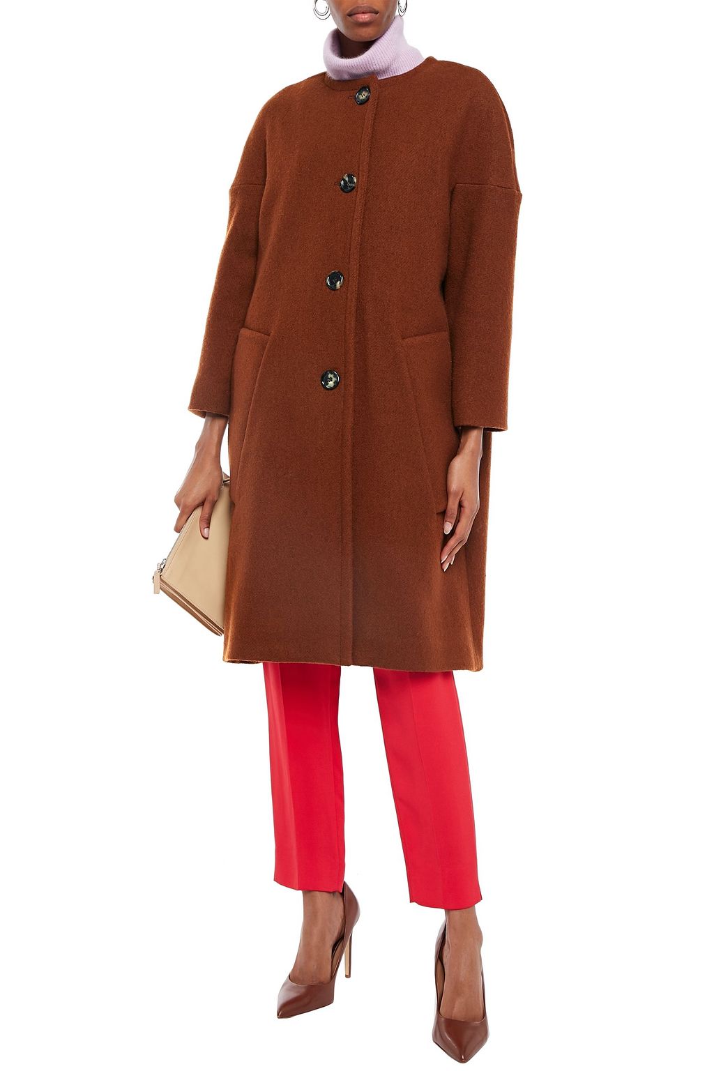 MARNI Wool-felt coat