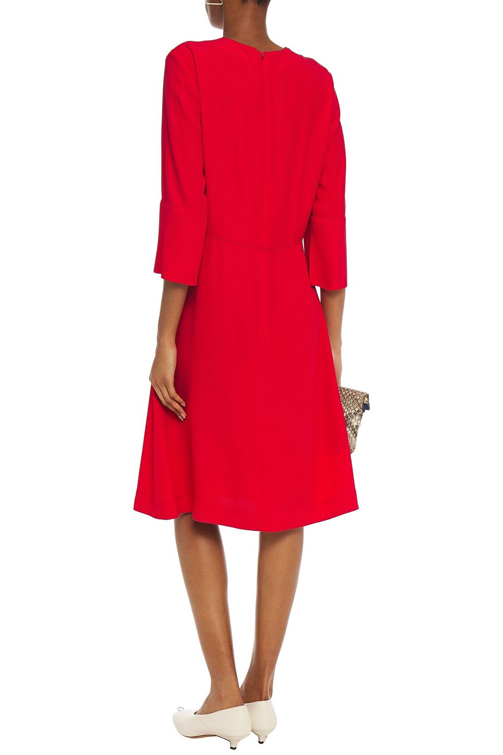 MARNI Satin-crepe dress