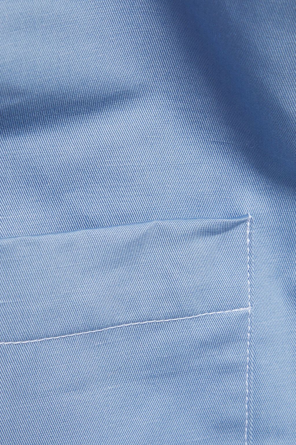 MARNI Cotton and linen-blend twill tapered pants