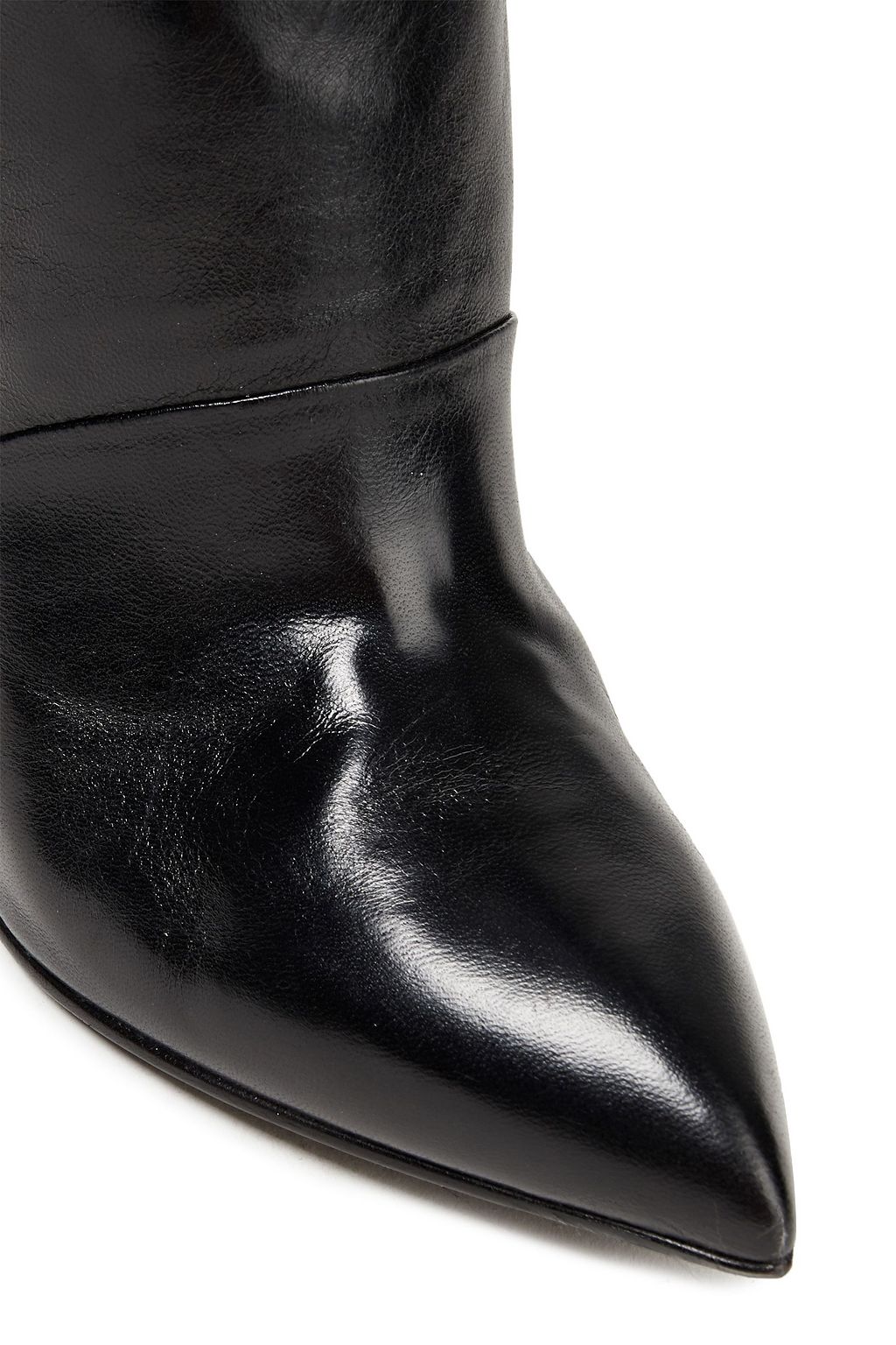BALMAIN Lila leather knee boots