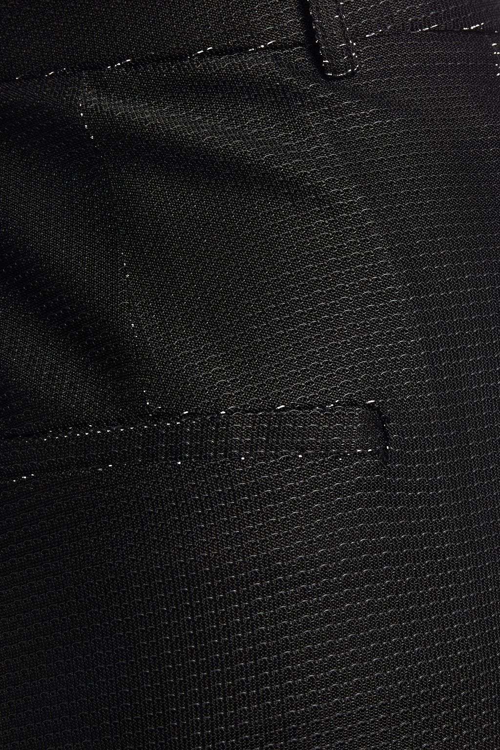 BALMAIN Metallic woven tapered pants